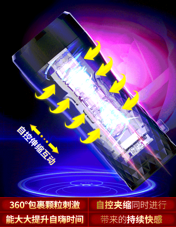 蒂贝榨汁飞机杯 自慰太空杯图15