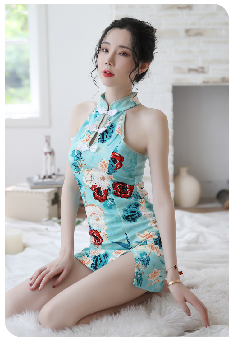 中国风紧身旗袍短裙 情趣内衣使用说明详情图20