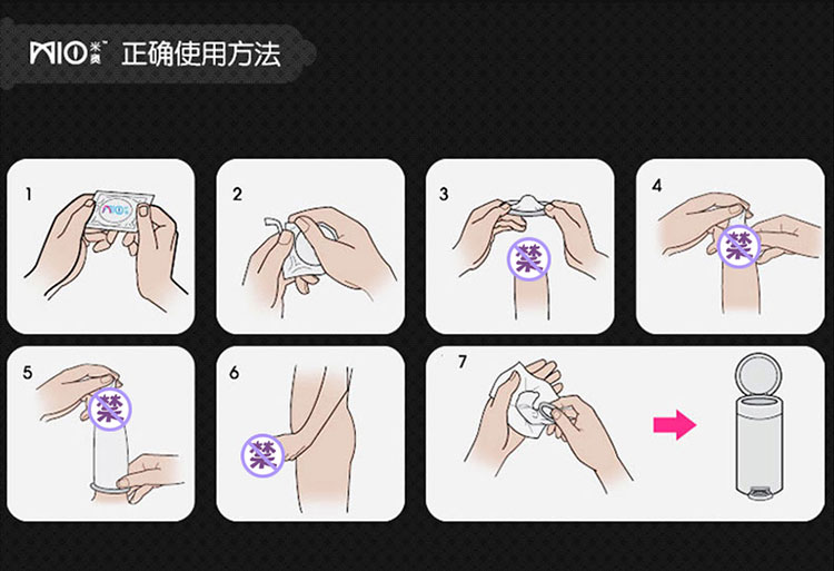 米奥G感收腰安全套12只装避孕套使用说明详情图11
